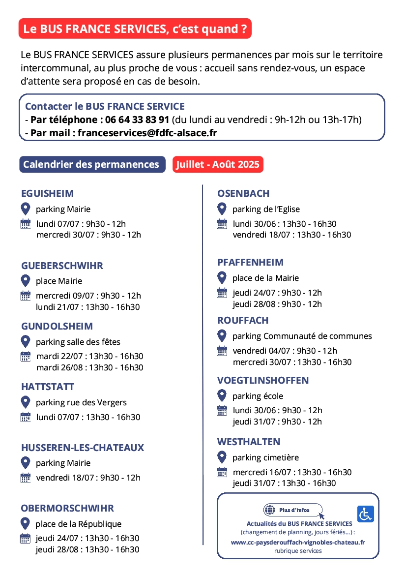 Flyer BFS CCPAROVIC juillet aot 20253
