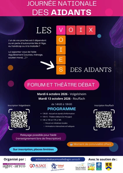 Flyer de la journée nationale des aidants